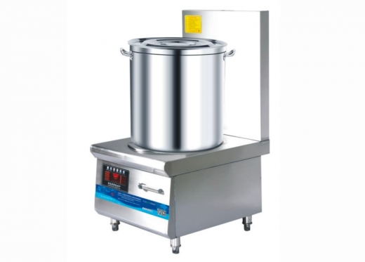 智能电磁单头矮汤炉