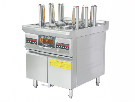 智能电磁明档西厨自动煮面炉