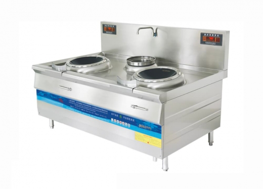 智能电磁双炒单尾小炒炉